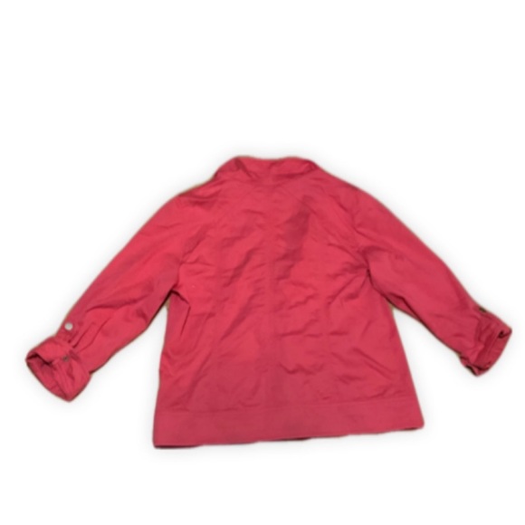Chico’s Pink Zipper and Button Jacket Size 0 - Picture 3 of 6